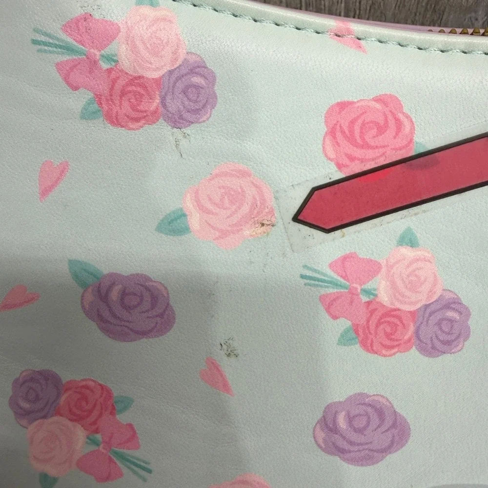 Sanrio My Melody My Sweet Piano Floral Pearl Strap Shoulder Bag Pastel Kawaii